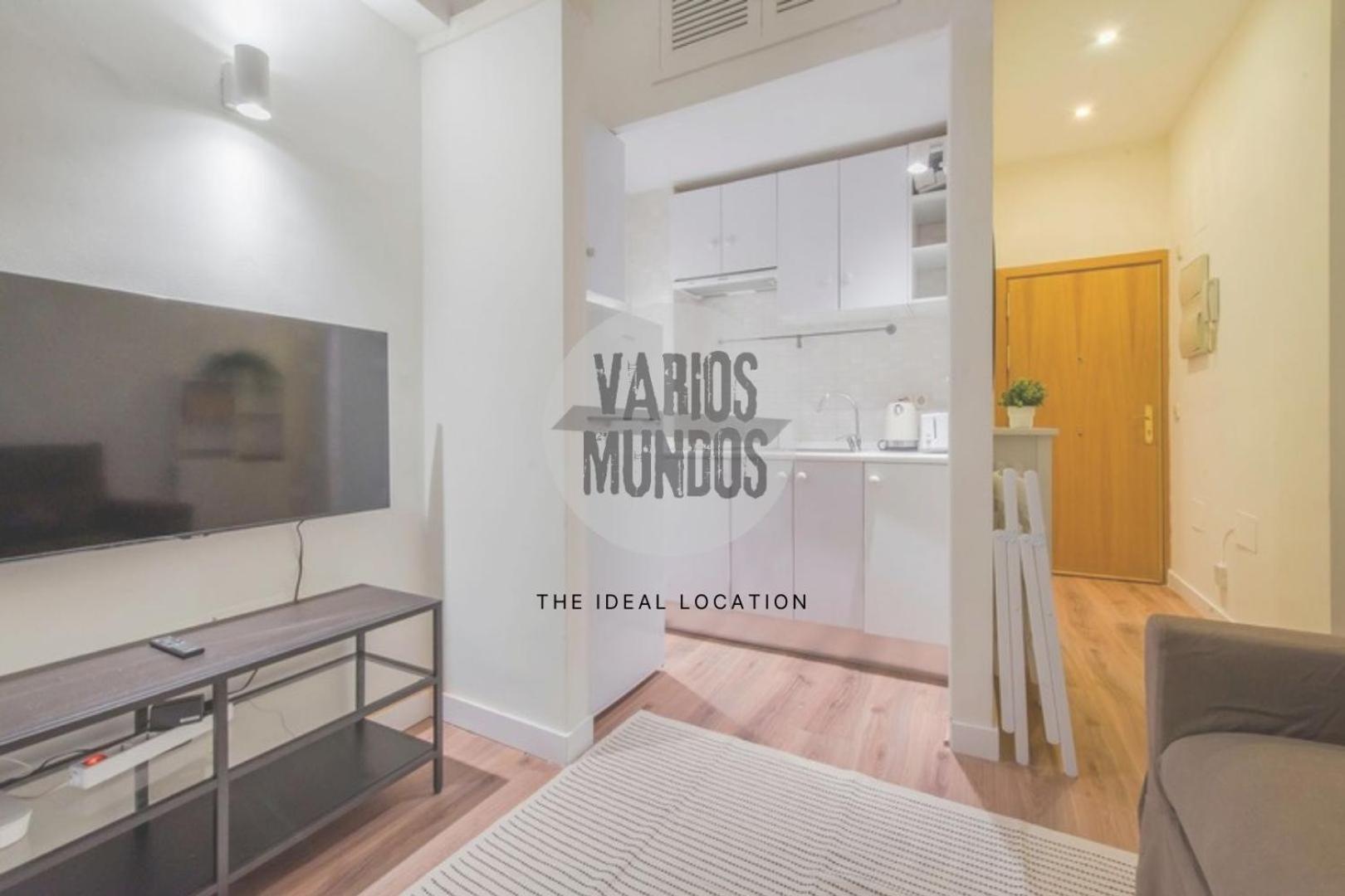 Elegante Apt Para 3 En Chueca A 1 Min De Gran Via Мадрид Экстерьер фото